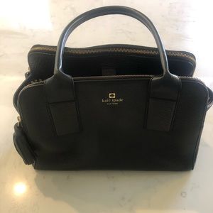 Kate Spade black leather purse